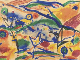 Nicola de Maria - O antico paesaggio, sempre agitato, riposati!