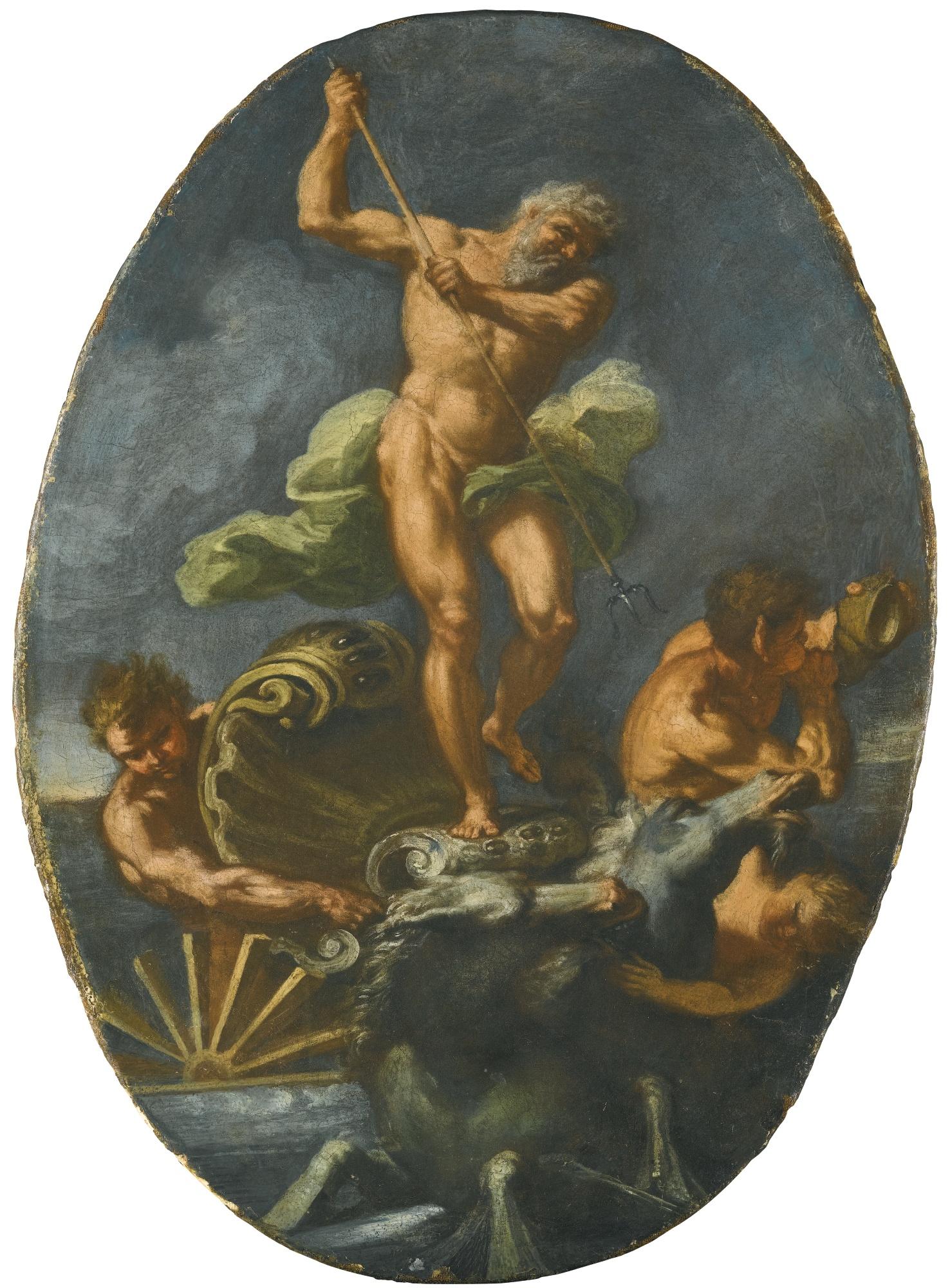 Nicola Maria Rossi - Neptune And His Attendants