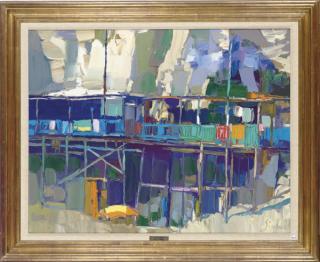 Nicola Simbari - Beach At Ischia