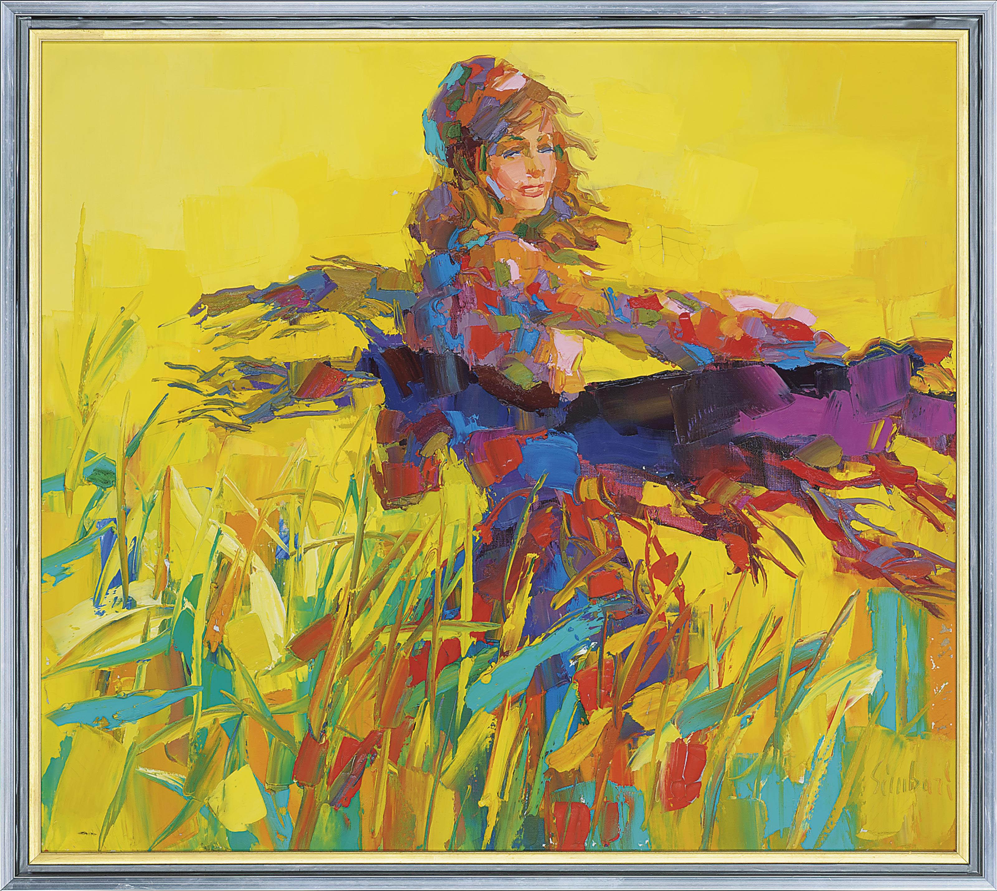 Nicola Simbari - Girl with shawl