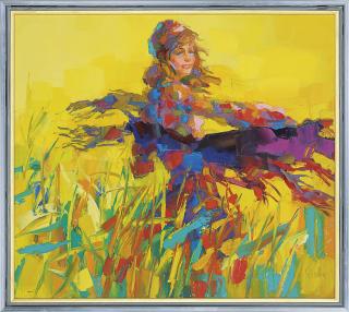 Nicola Simbari - Girl with shawl