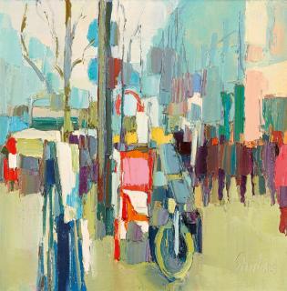 Nicola Simbari - Gris et rose