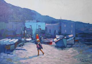 Nicola Simbari - Passegiata a Terracina