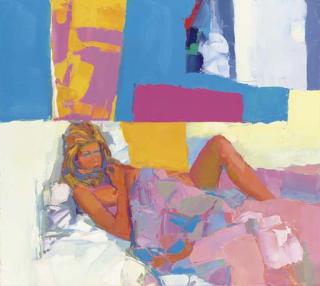 Nicola Simbari - Reclining Nude