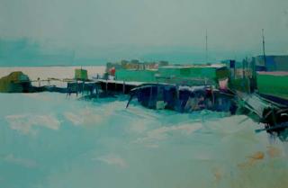 Nicola Simbari - Stormy Beach