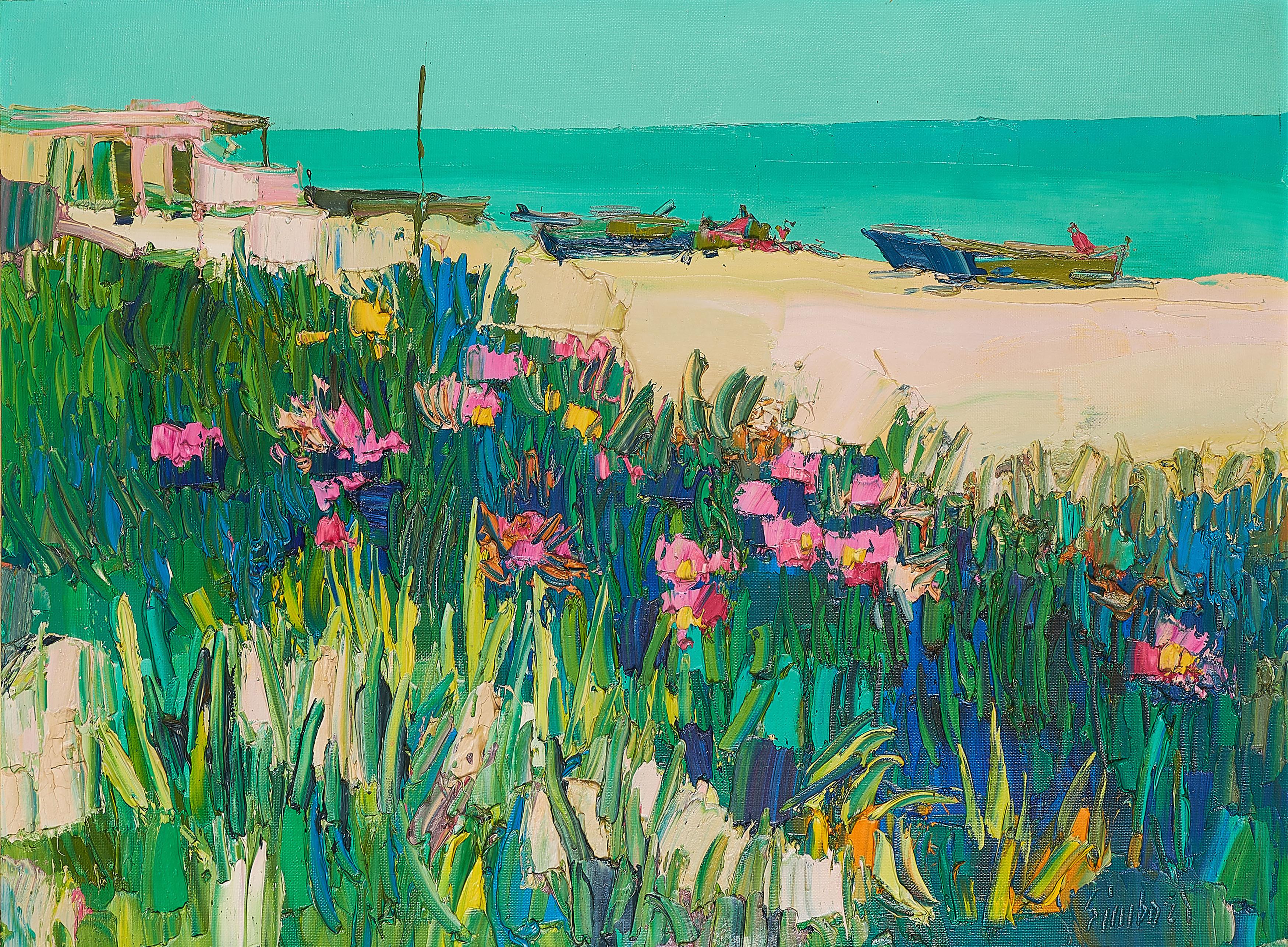 Nicola Simbari - Strandblumen.