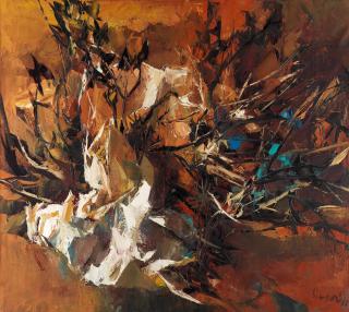 Nicola Simbari - Wet paper and brambles