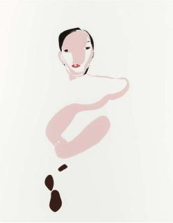 Nicola Tyson - Dark haired girl