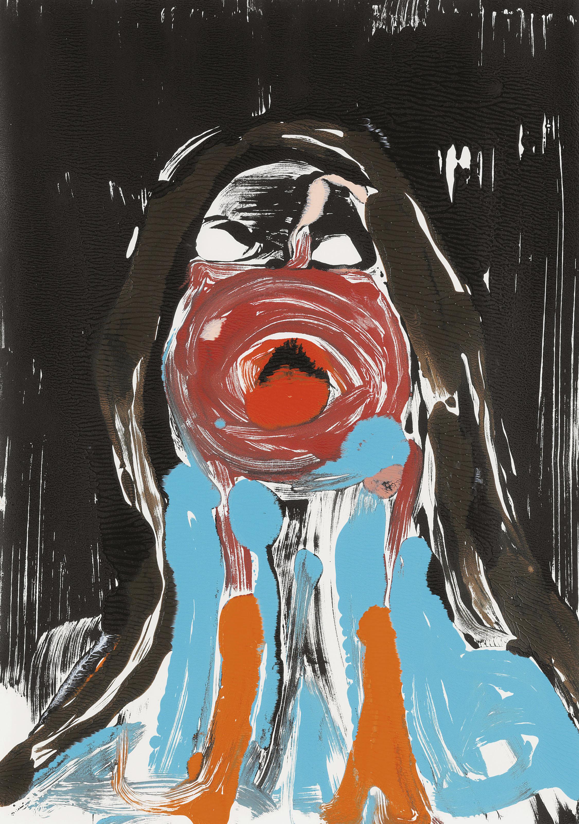 Nicola Tyson - Portrait Head #9