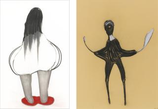 Nicola Tyson - Untitled #67; Untitled #62 [Two Works]