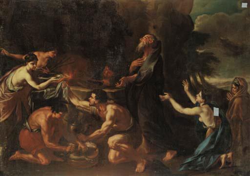 Nicola Vaccaro - The Sacrifice of Moses