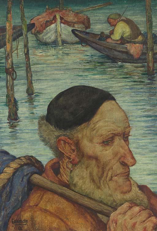 Nicolaas Eekman - A fisherman
