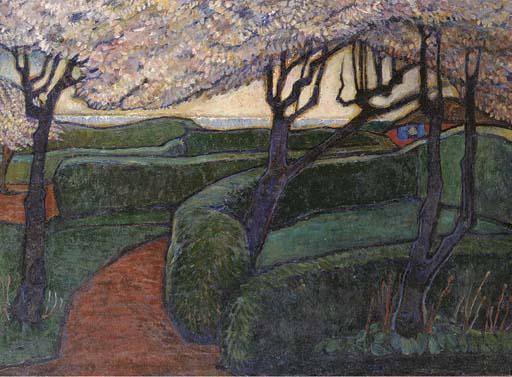 Nicolaas Eekman - De boomgaard - The orchard