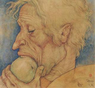 Nicolaas Mathieu Eekman - La Pomme Verte - The Green Apple