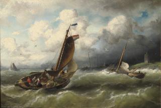 Nicolaas Riegen - Off the coast of Marken