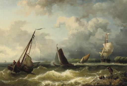 Nicolaas Riegen - On the Scheldt