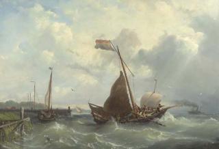 Nicolaas Riegen - Setting sail for the steamboat