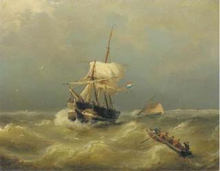 Nicolaas Riegen - Shipping on choppy waters