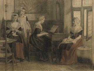 Nicolaas Van Der Waay - Amsterdam orphan girls