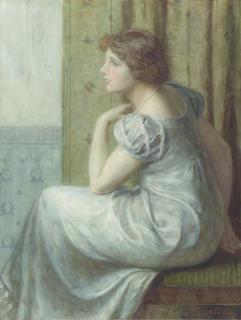Nicolaas Van Der Waay - Jonge vrouw in Empiretoilet: portrait of a young lady