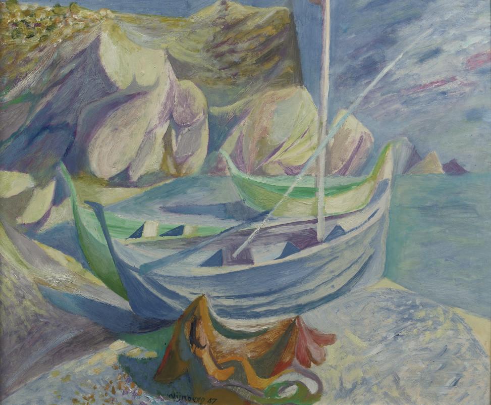 Nicolaas Wijnberg - Blauw strand