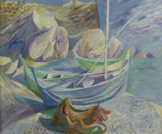 Nicolaas Wijnberg - Blauw strand