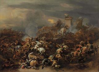 Nicolaes Berchem - The Battle Between Alexander And Porus
