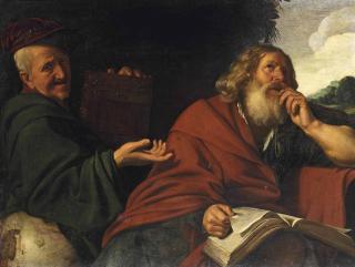 Nicolaes Eliasz. Pickenoy - Heraclitus And Democritus