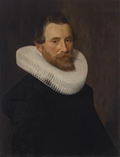 Nicolaes Eliasz. Pickenoy - Portrait of a gentleman, bust-length