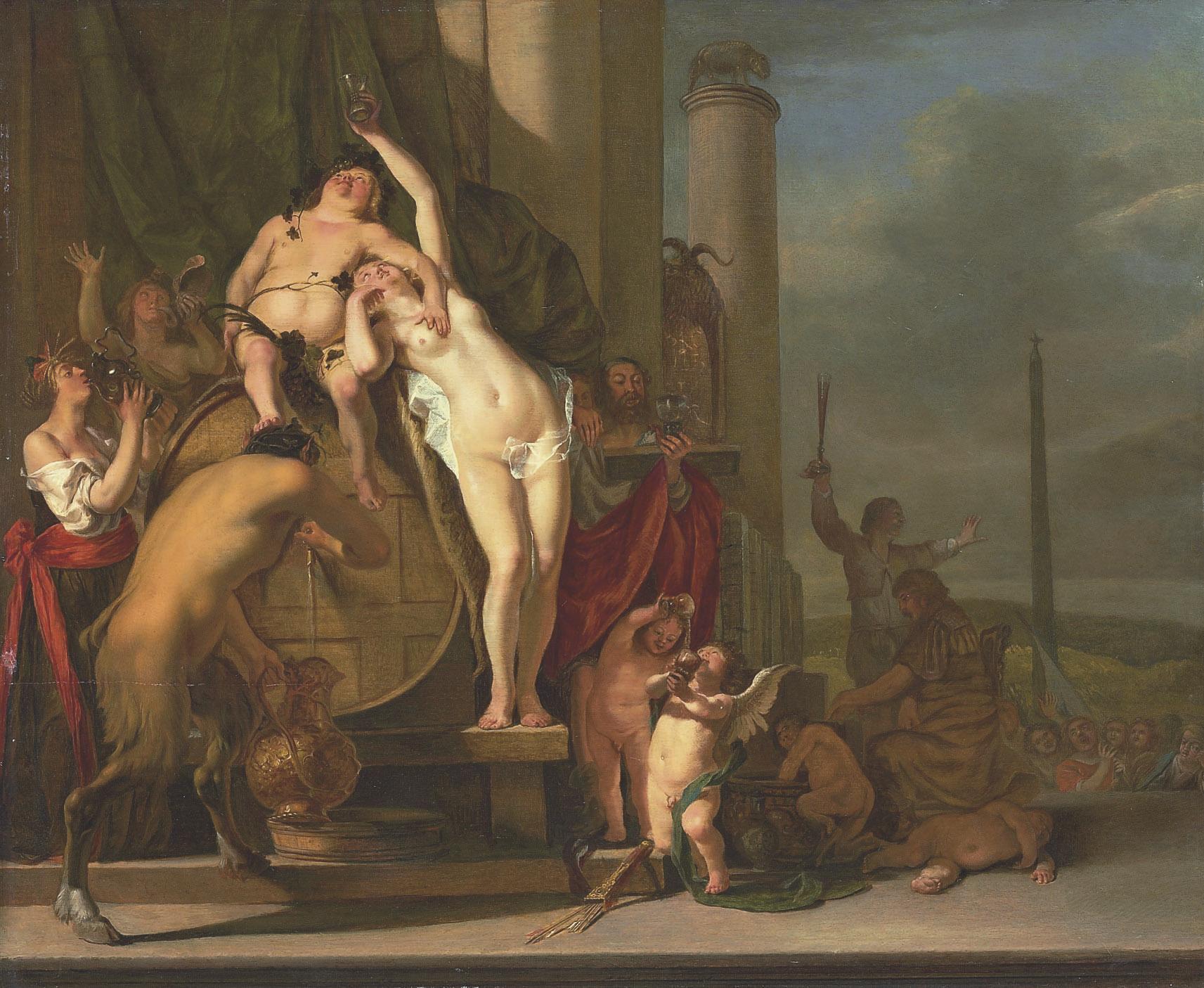 Nicolaes Knüpfer - \'Wine is Venus\'s Milk\'