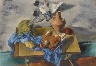Nicolai Cikovsky - Still Life Pigeons