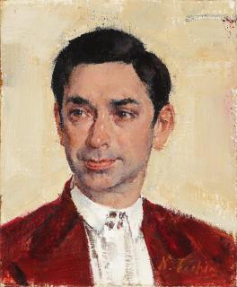 Nicolai Fechin - A portrait of Antonio de Triana