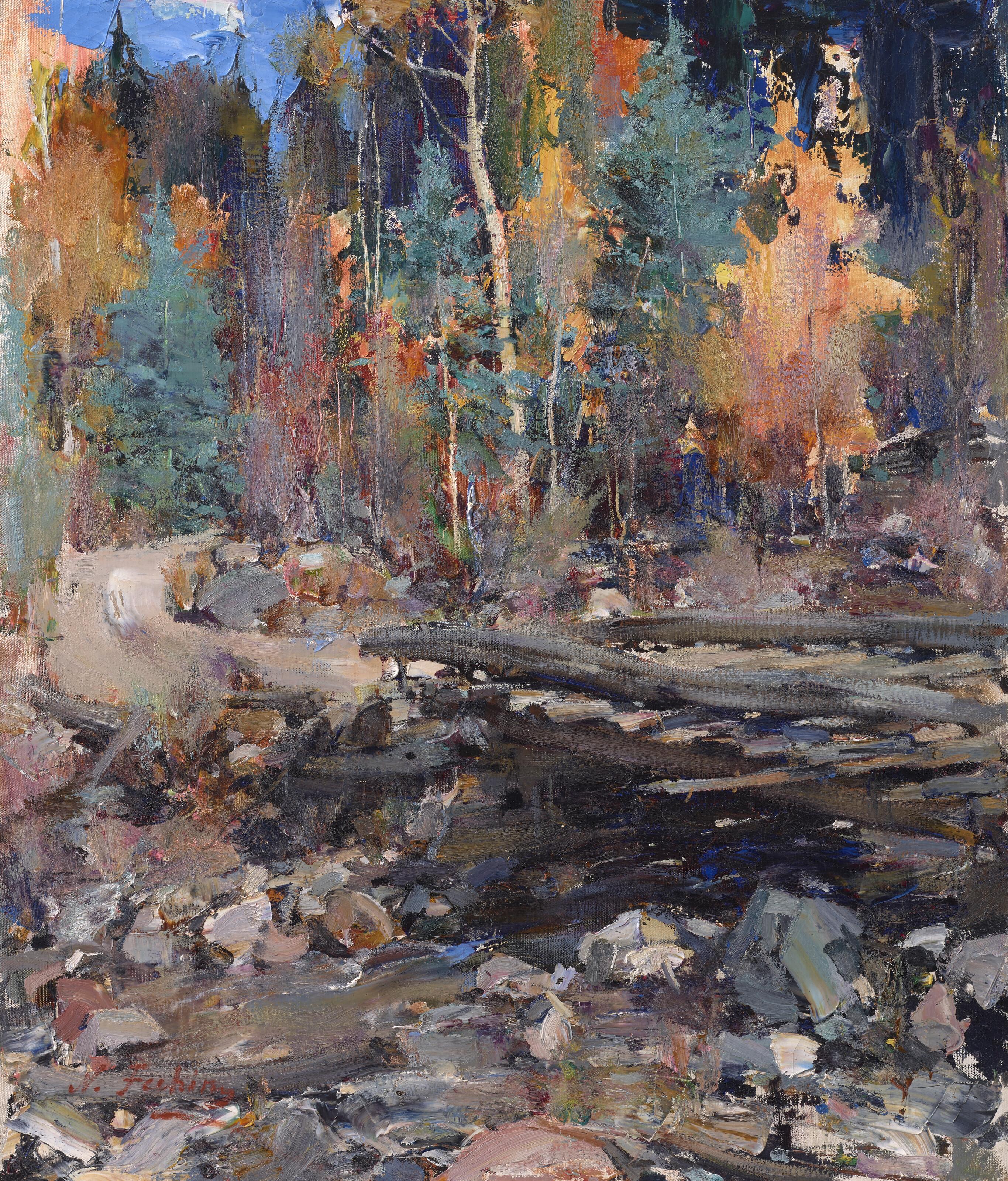 Nicolai Fechin - Bridge Rio Hondo