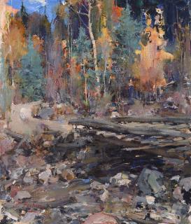 Nicolai Fechin - Bridge Rio Hondo