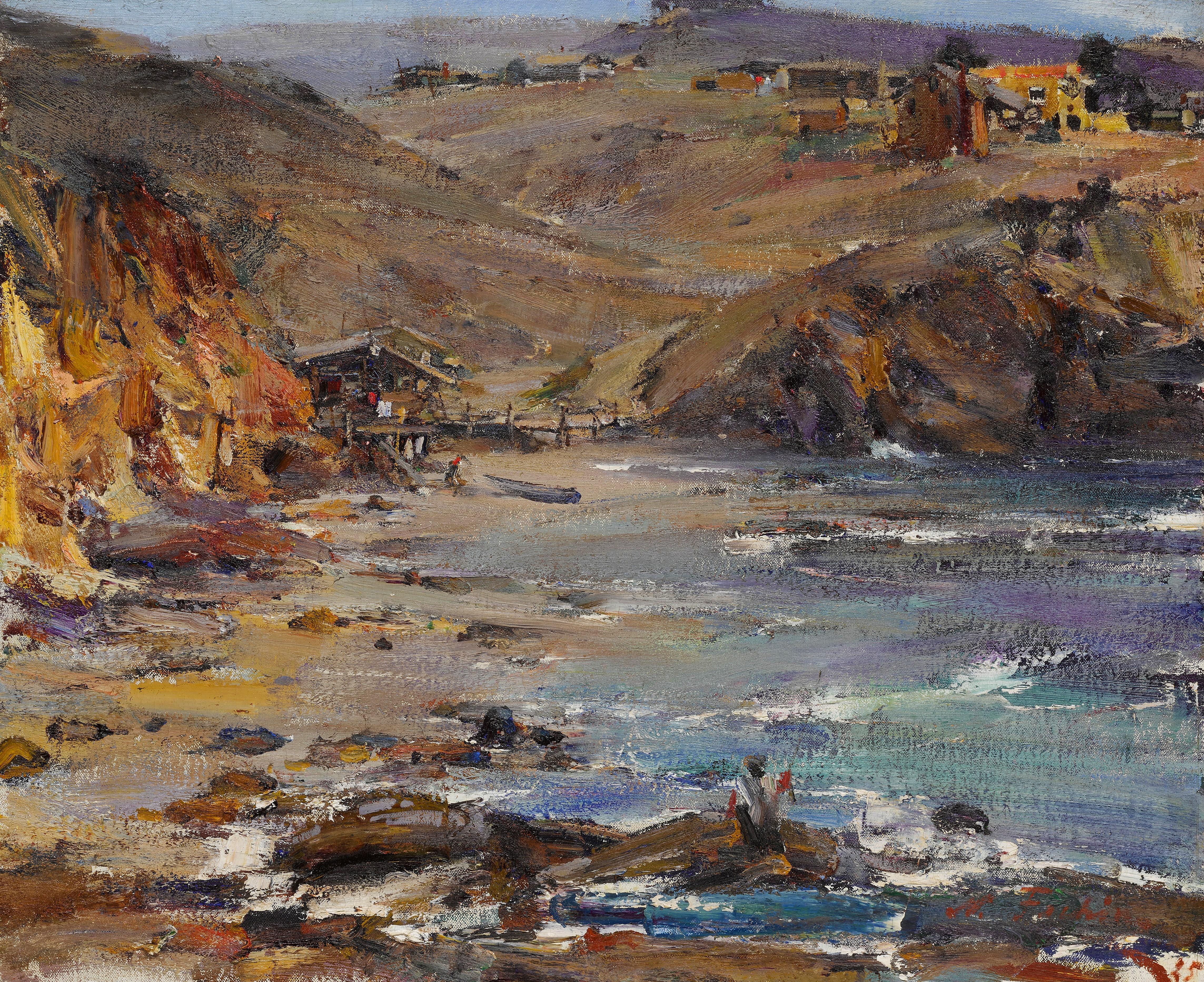 Nicolai Fechin - Fisherman\'s Cove