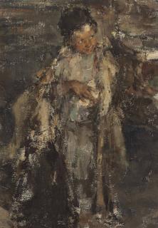Nicolai Fechin - Little Shepherd Boy