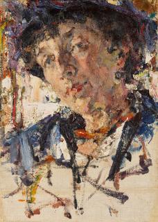 Nicolai Fechin - Portrait of Ekaterina Alexeeva