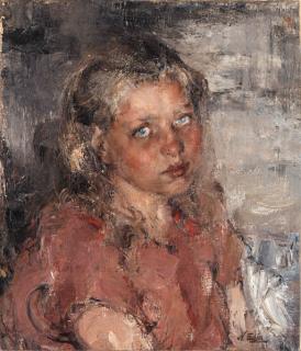 Nicolai Fechin - Young Girl
