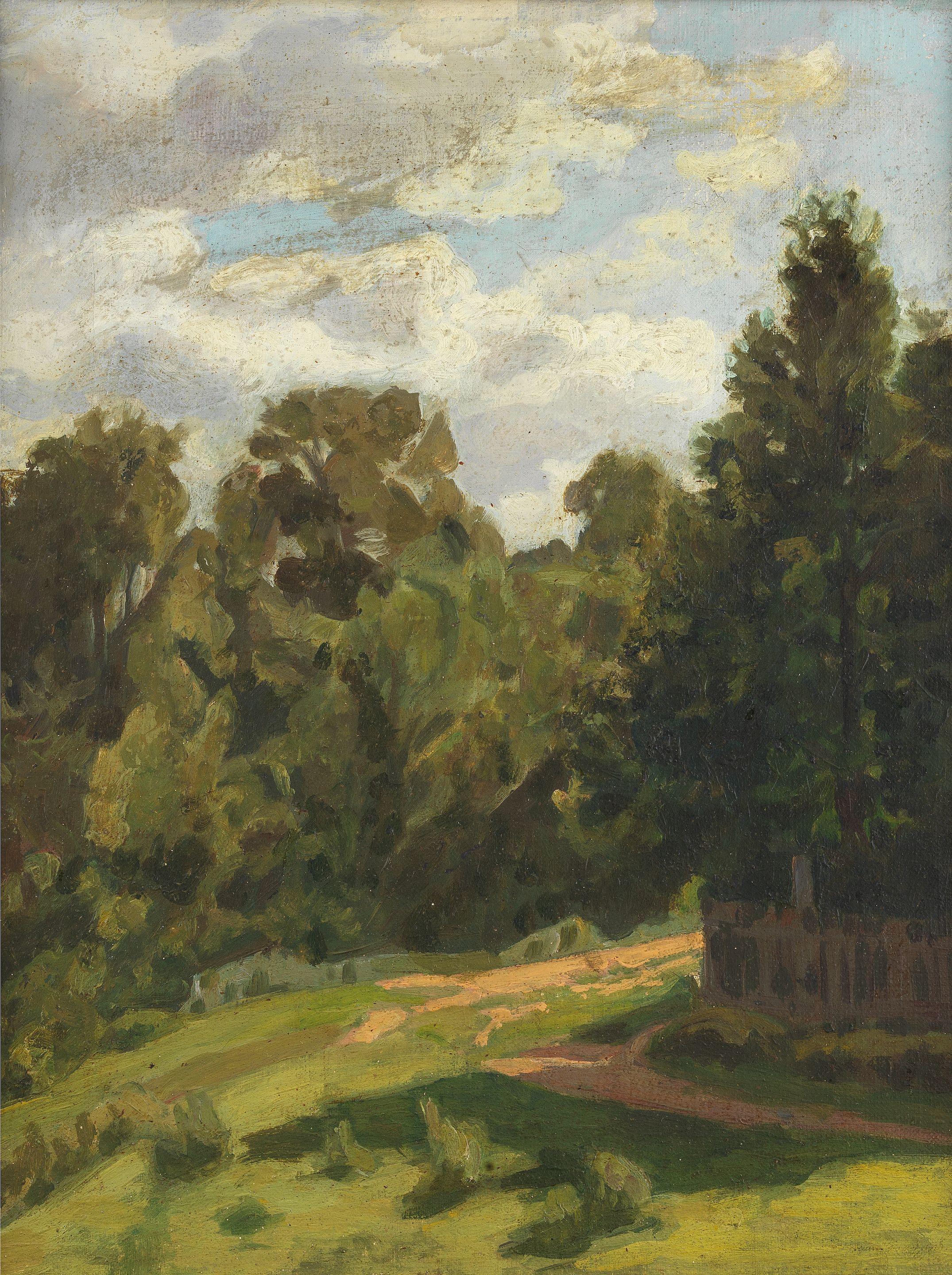 Nicolai Petrovich Krymov - Path through the forest