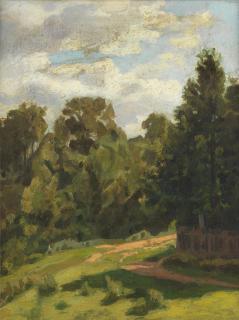 Nicolai Petrovich Krymov - Path through the forest