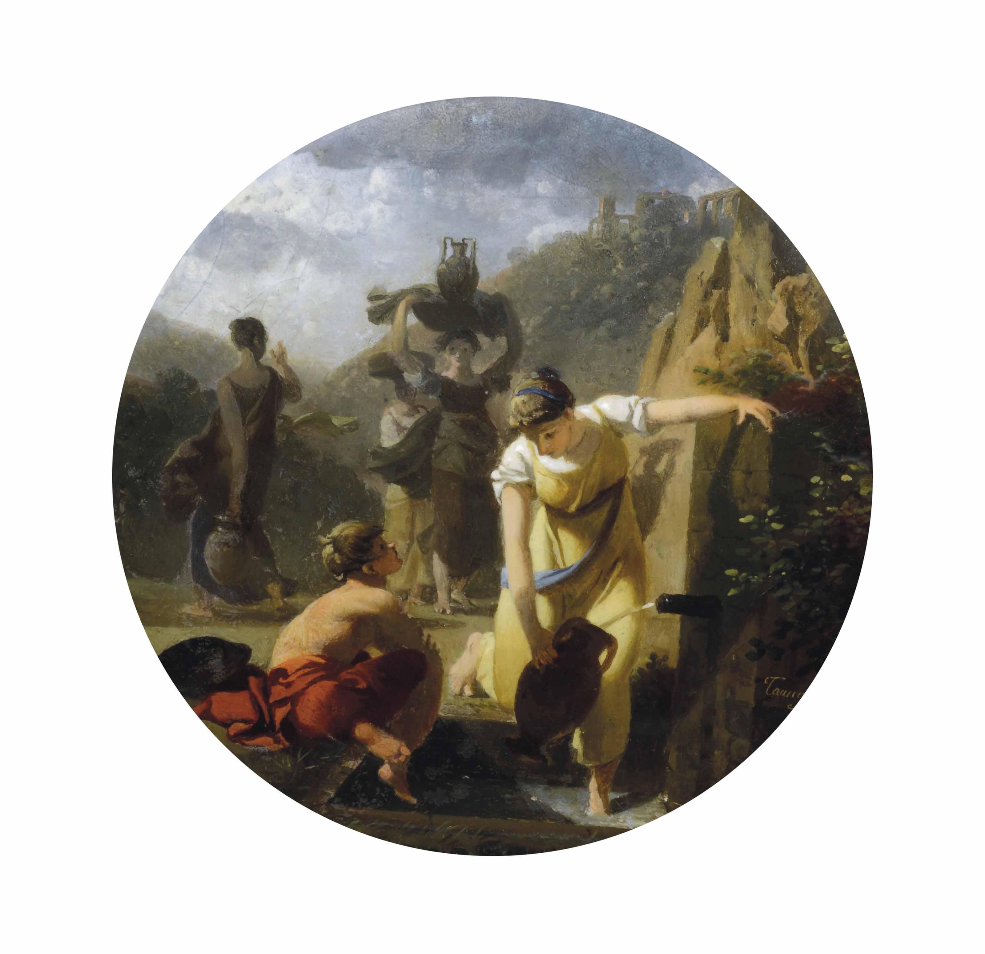 Nicolas-Antoine Taunay - Femmes À La Fontaine