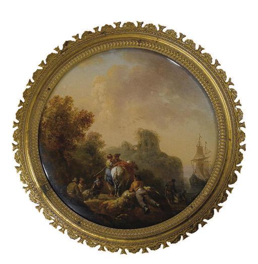 Nicolas-Antoine Taunay - Personnages près d\'un rivage