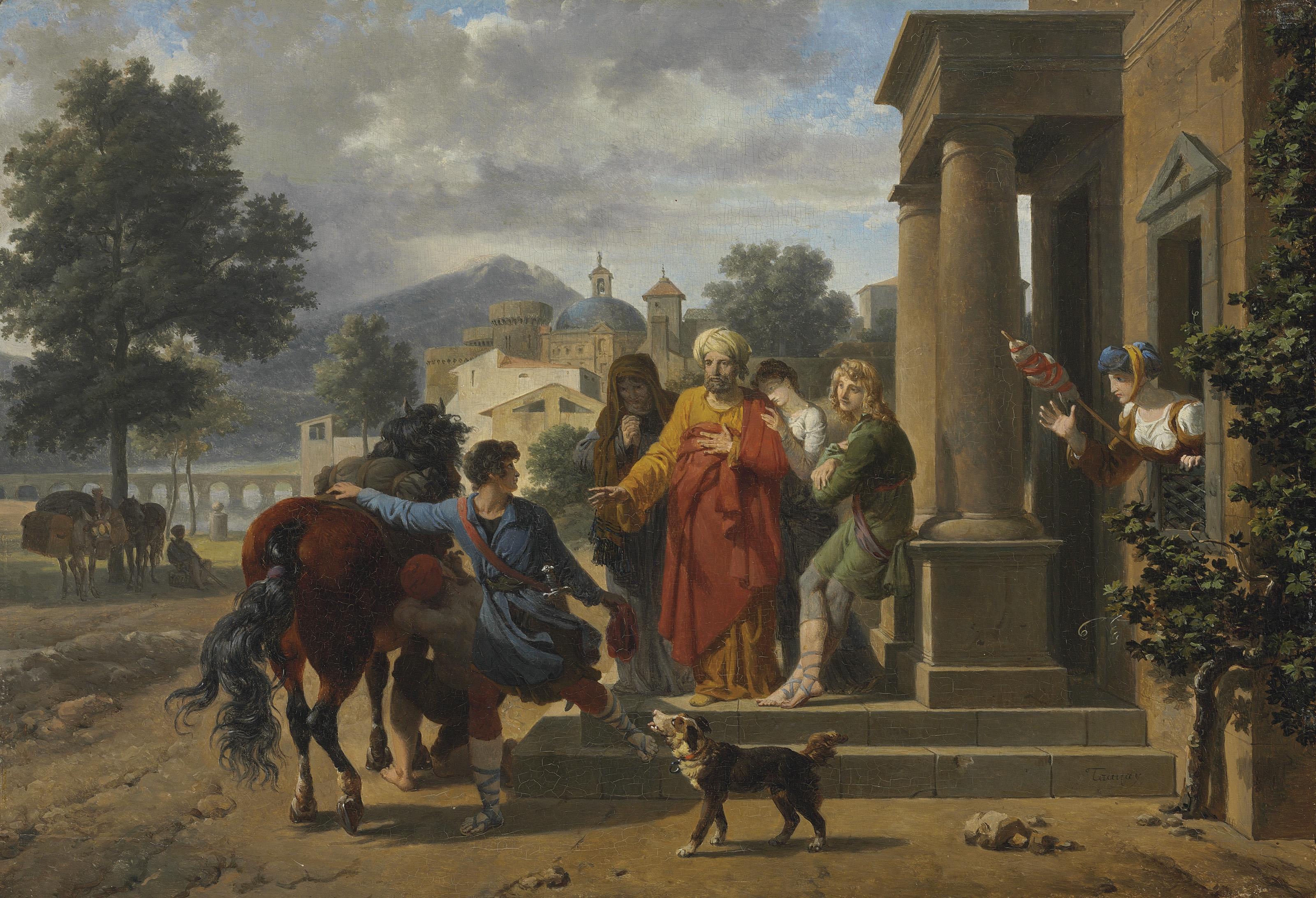 Nicolas-Antoine Taunay - The Departure Of The Prodigal Son