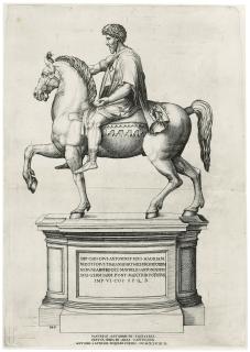 Nicolas Beatrizet - Marcus Aurelius