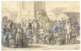 Nicolas-Bernard Lépicié - Le Marché