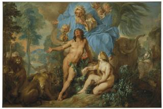 Nicolas Bertin - Adam et Ève chassés du jardin d\'Eden