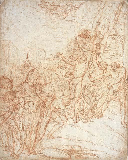 Nicolas Bertin - Le martyre de Saint Sébastien