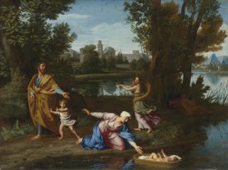 Nicolas Colombel - Moses Cast Into The Nile