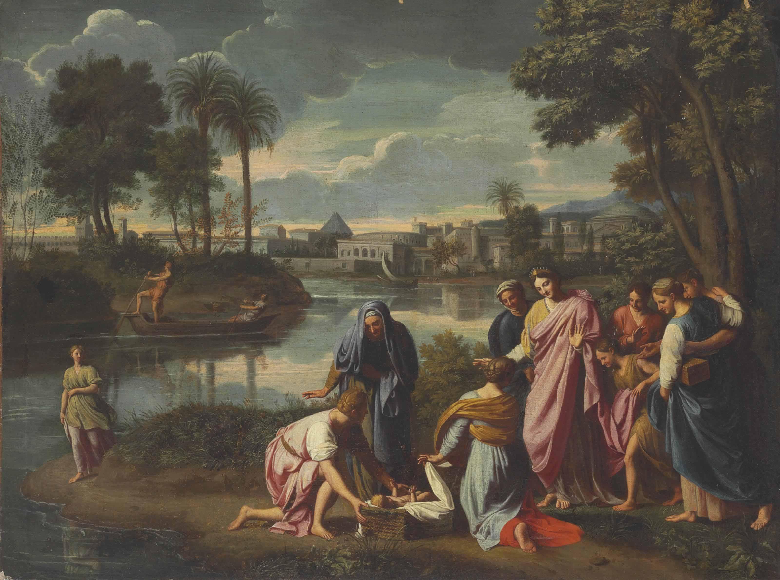 Nicolas Colombel - The Finding Of Moses
