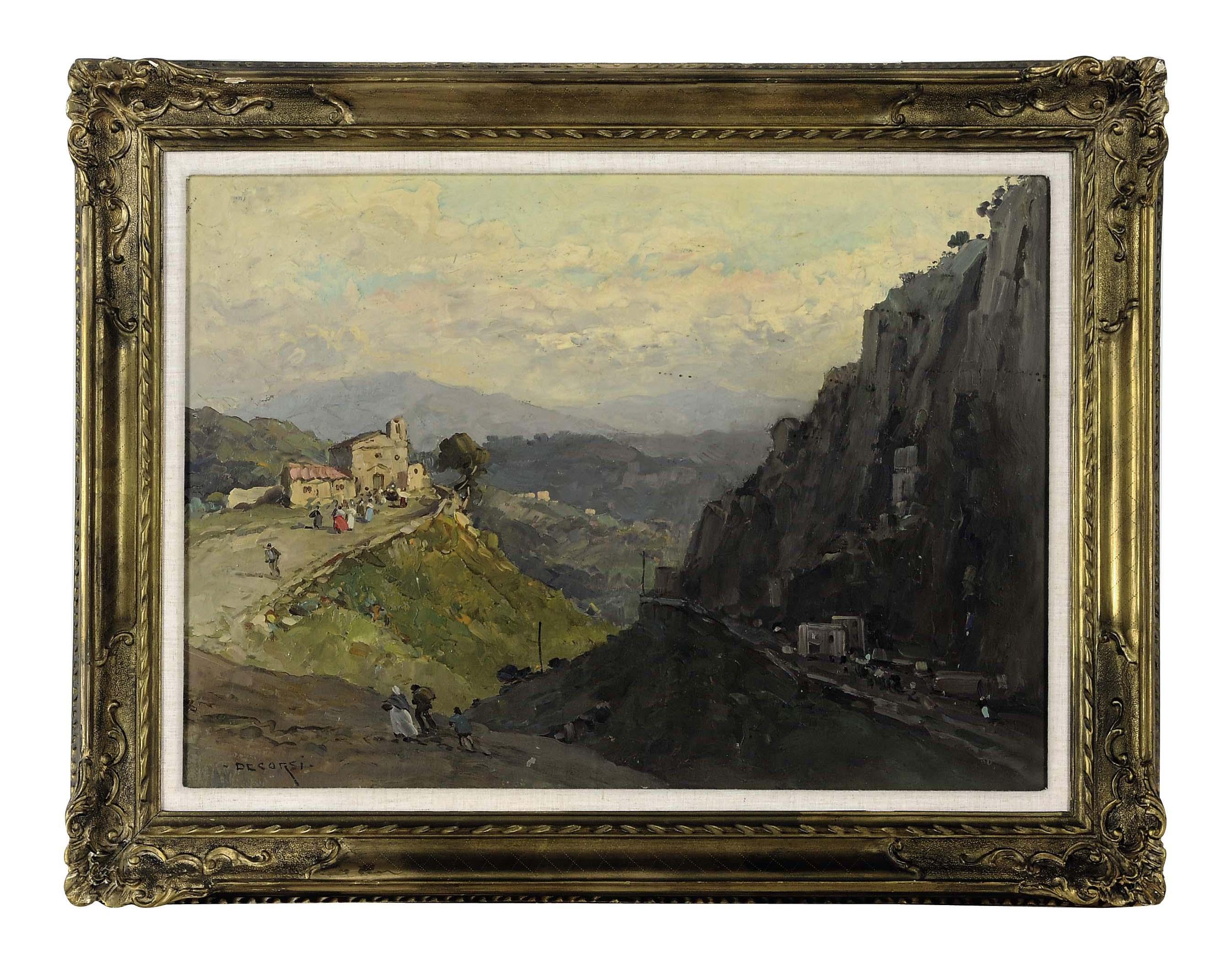 Nicolas de Corsi - A village in the mountains